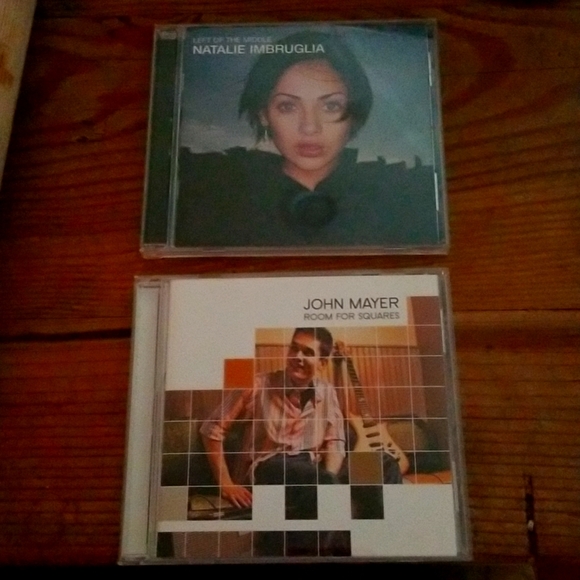 Natalie Imbruglia Life of the middle & John Mayer Room for squares CD - Picture 1 of 3